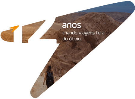 12 anos criando viagens fora do óbvio
